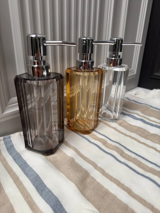 180ml akril sovun dozatori — suyuq sovun uchun dozator, hammom va oshxona uchun dispenser