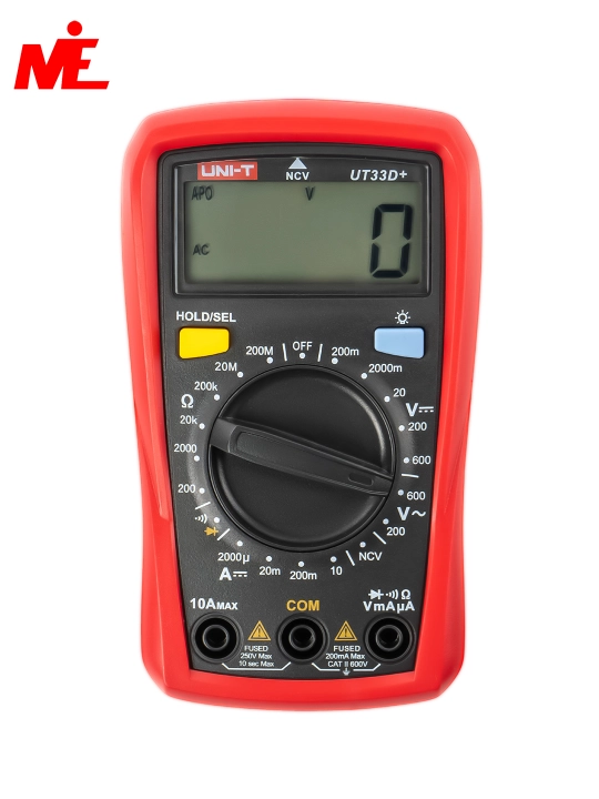 UNI-T UT33D+ Цифровой мультиметр - 