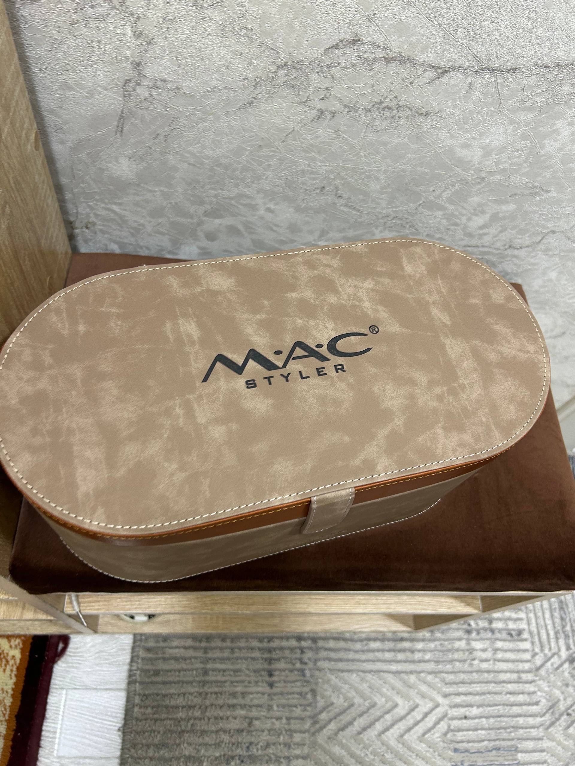 Профессиональный фен стайлер для волос MAC-6767, 8 в 1, LED дисплей, 1600 вт