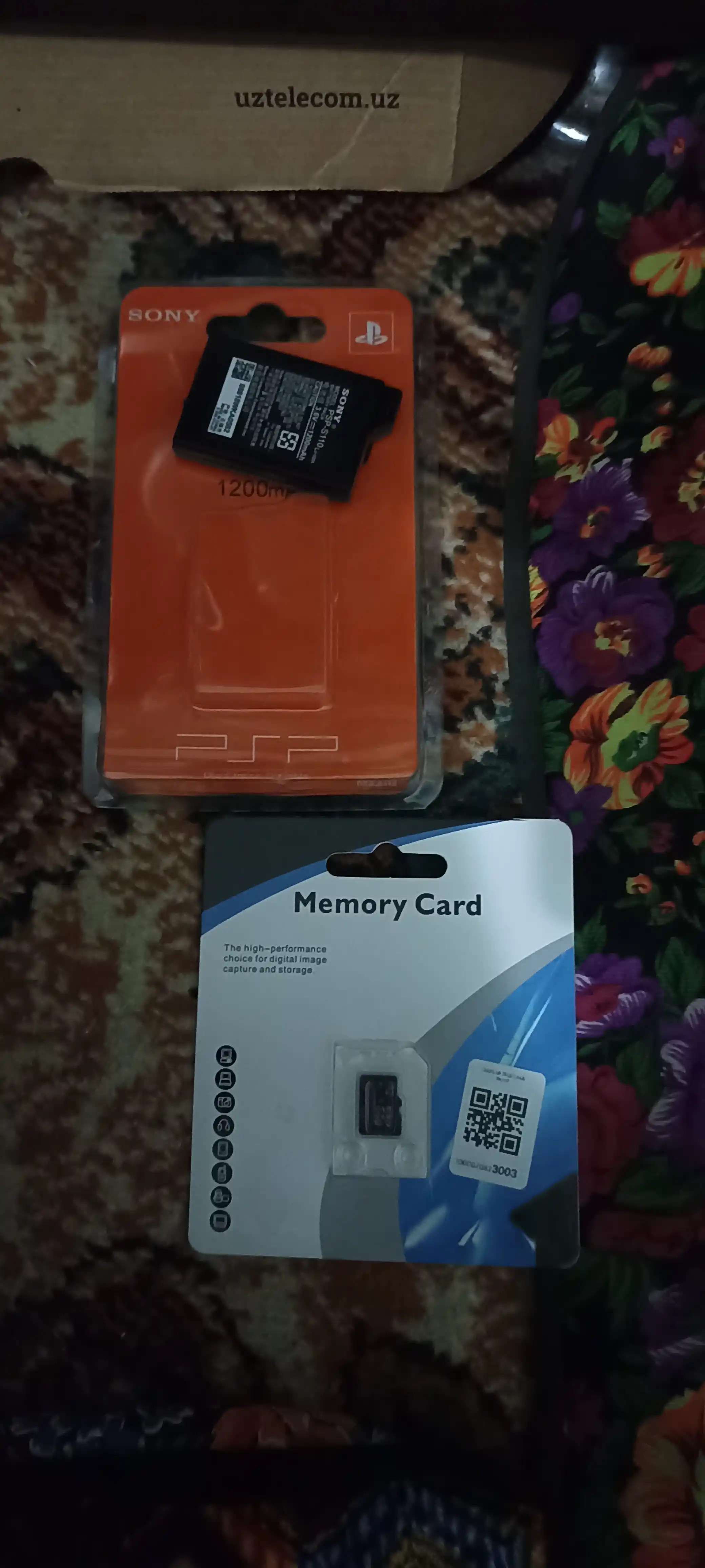 1200 mAh 3.6V Li-ion akkumulyator Sony PSP 2000/3000 uchun, zaxira batareya
