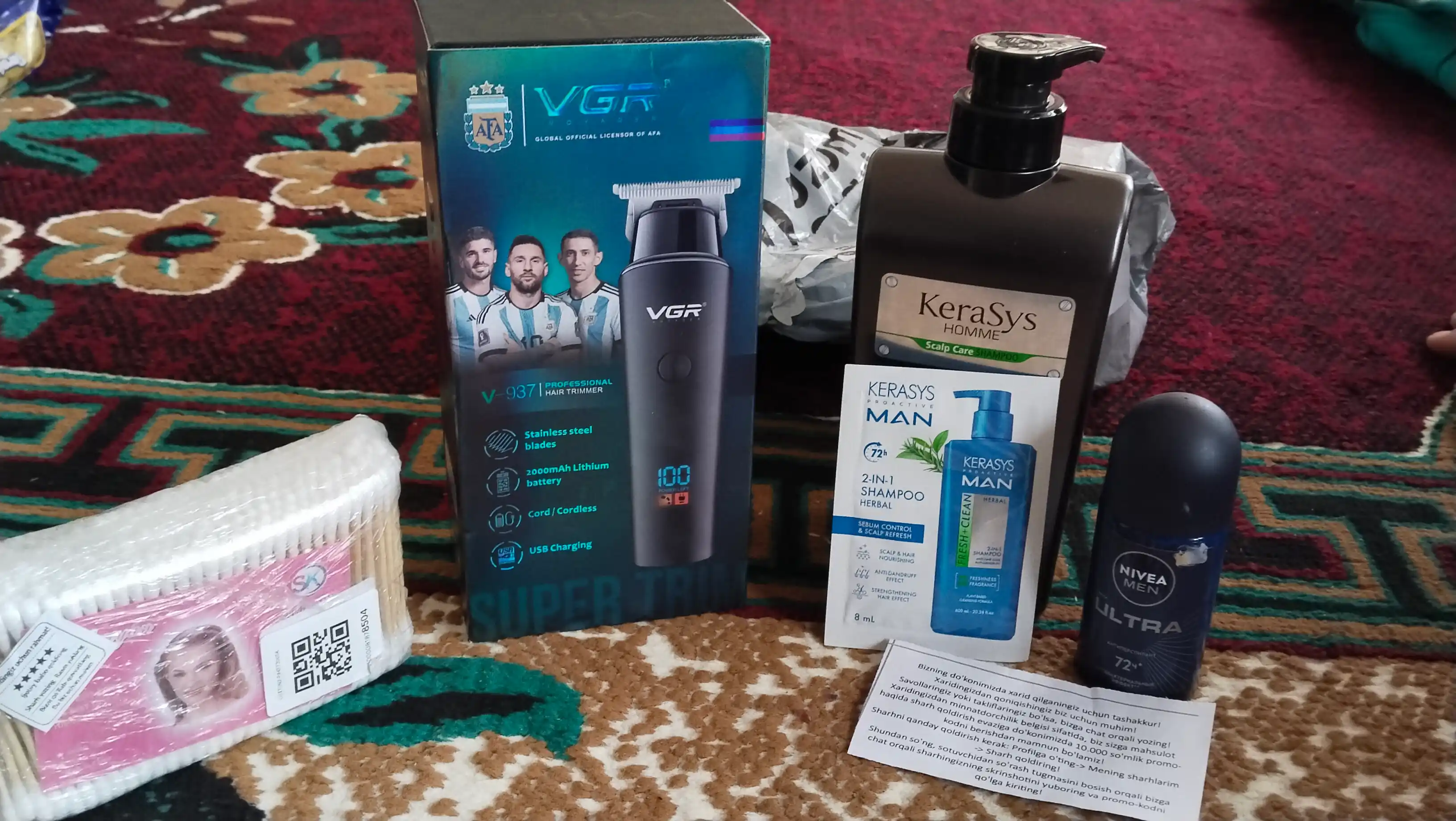 Шампунь против перхоти Kerasys Homme Scalp Care, для мужчин, 550 мл