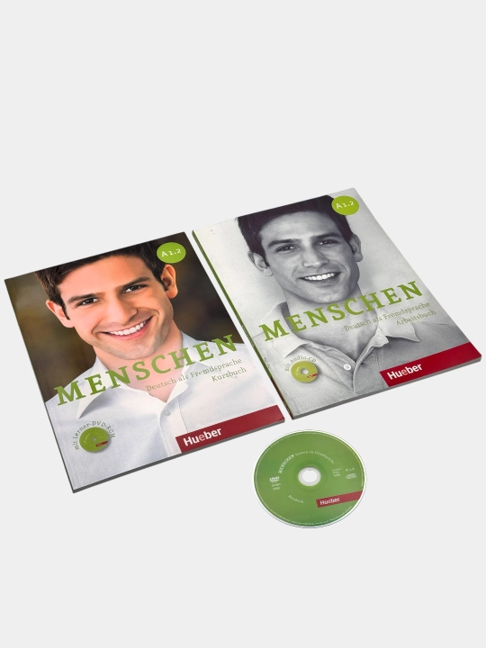 Menschen Kursbuch Arbeitsbuch A1.1, A1.2, A2.2, B1.1, B1.2 - 
