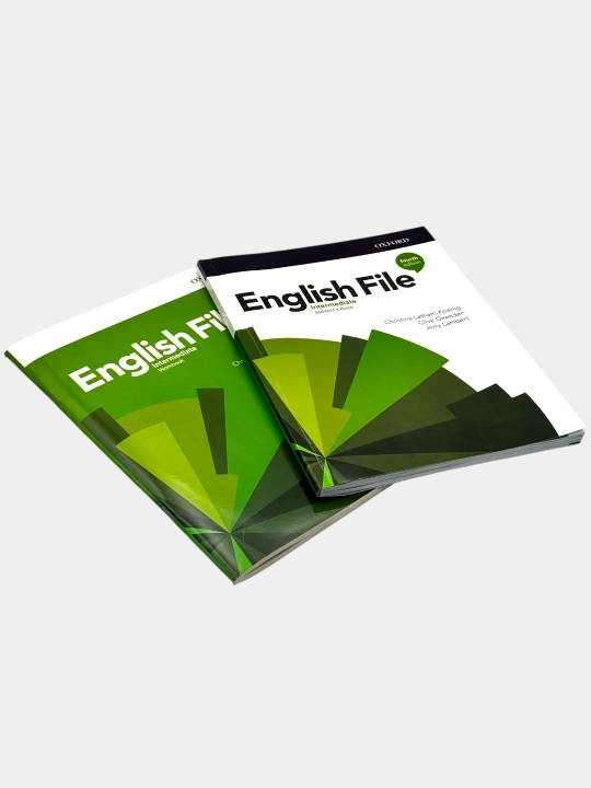 English File Beginner, Elementary, Pre Intermediate Student's book+Workbook, Paul Seligson