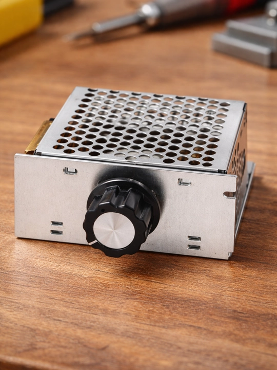 Semistorli dimmer 3800W 220V kuchlanish va quvvat regulyatori (metall korpusda)
