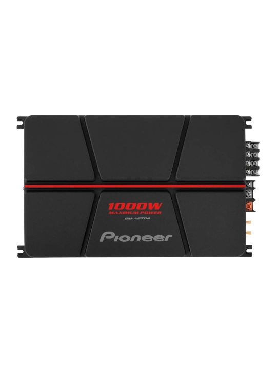 Pioneer GM-A6704 — 4 kanalli, 1000W Class AB avtomobil kuchaytirgichi