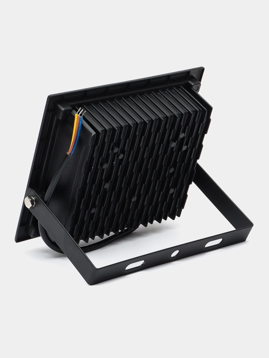 LED RGB projektor AURORA-50W masofadan boshqarish pulti bilan, qora ELT