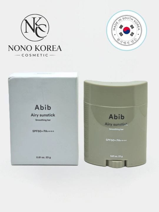 Солнцезащитный стик Abib Airy Sunstick Smoothing Bar, SPF50+ PA++++, 23 г