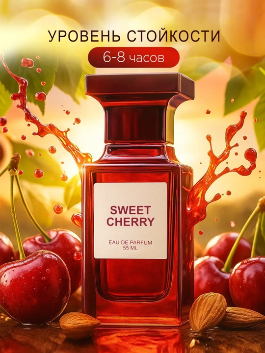 Ayollar uchun Dilis La Vie Sweet Cherry parfyumeriya suvi, 55 ml