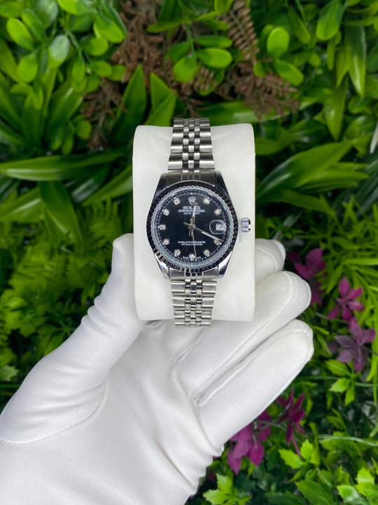 ROLEX ayollar qo‘l soati, batareyali, to‘plamda: quti, soat, g‘ilof, hujjatlar