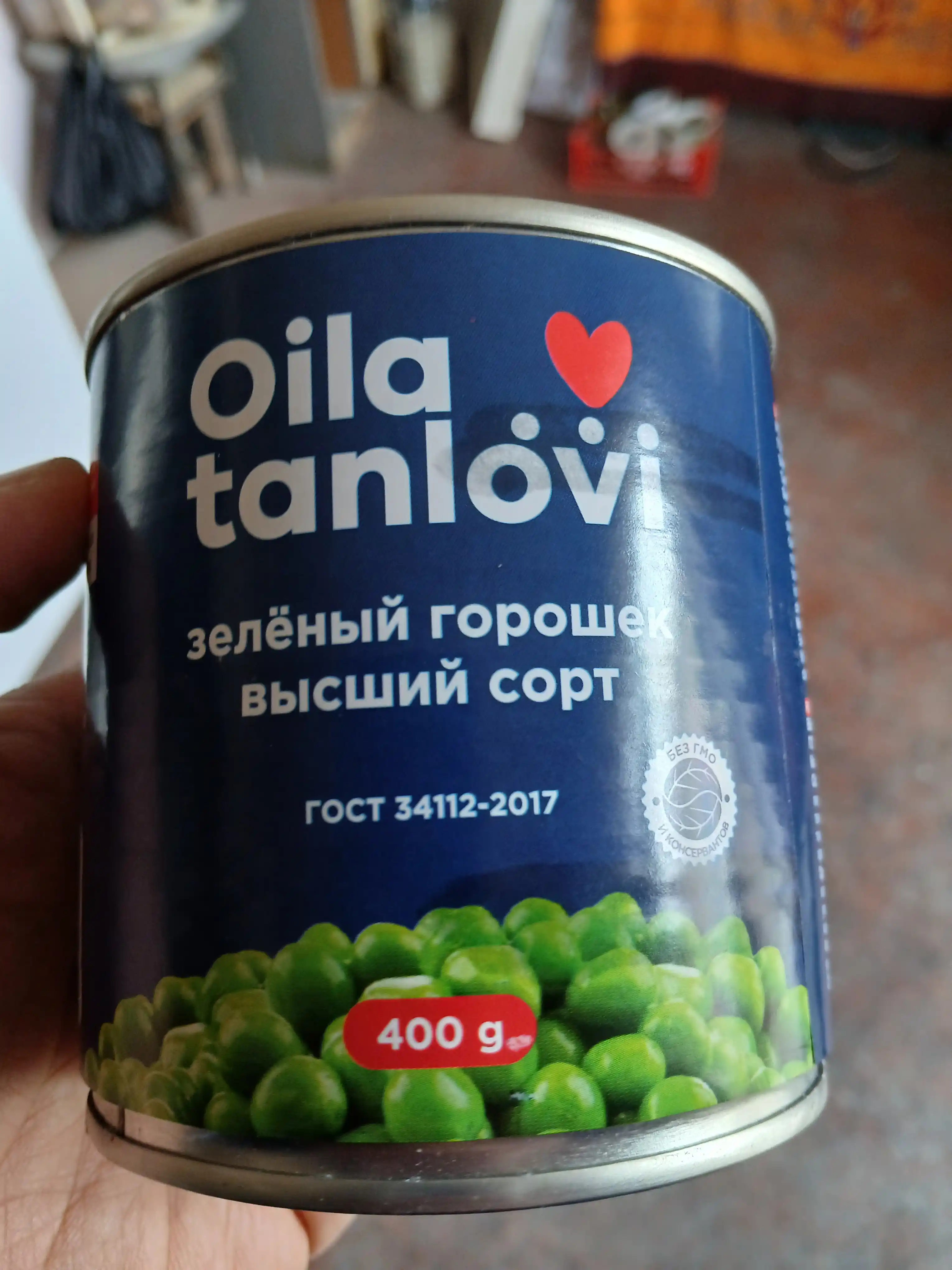 Yashil no'xat Oila tanlovi, 400 g