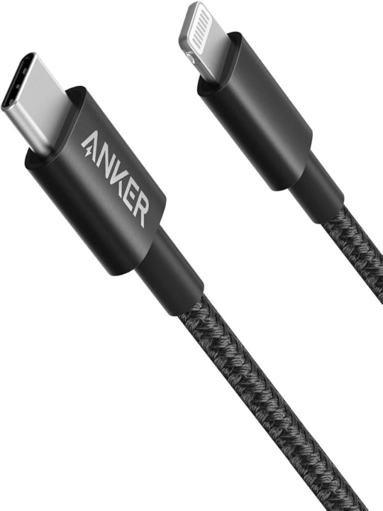Anker USB-C to Lightning — Apple qurilmalari uchun tezkor zaryad kabeli 60W