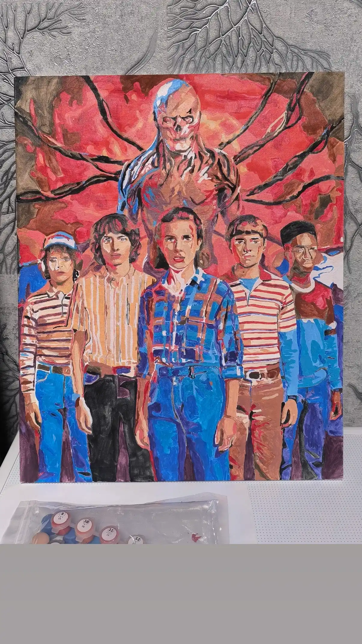 Raqamlar bo'yicha rasm chizish ARTERY "Seriallar", 40×50 sm, xolstga bo'yaladigan rasm