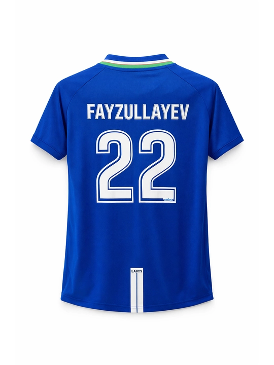 Oʻzbekiston terma jamoasi bolalar futbol formasi: yengil nafas oluvchi va oyin uchun qulay
