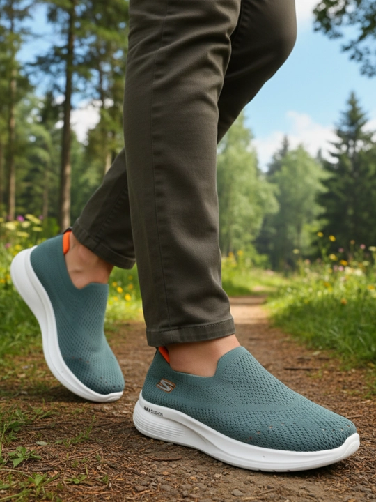 Мужские слипоны  , Max Cushion, дышащие кроссовки для ходьбы на каждый день