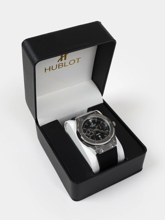 Hublot erkaklar soati, klassik va sport, erkaklar aksessuarlari, quti to‘plamida