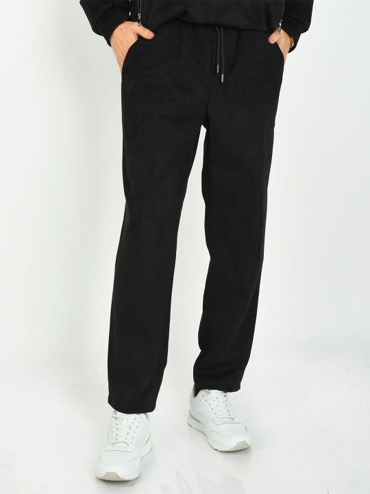Velour Black sport kostyumi