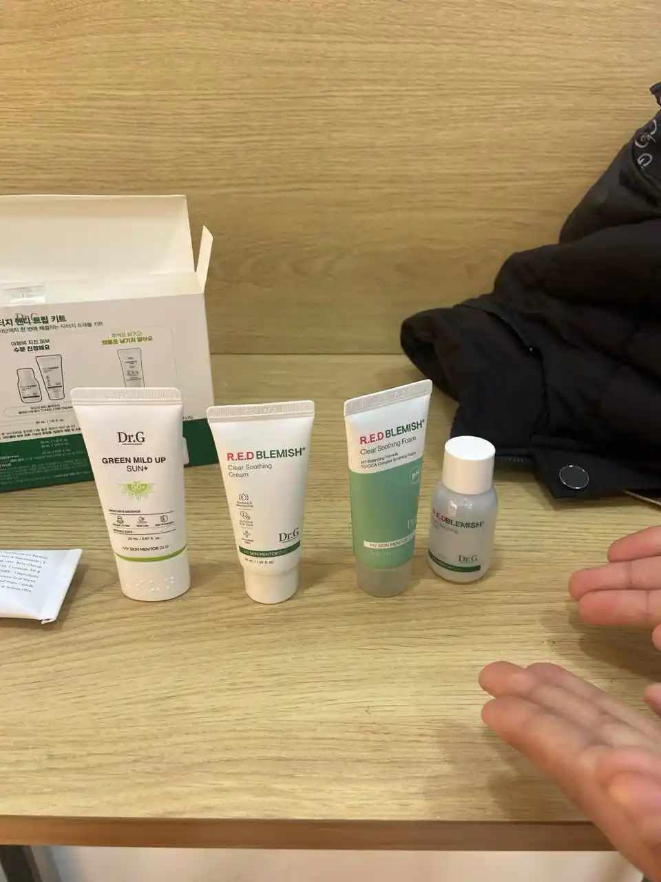 Dr.G Handy-Trip Kit – Набор по уходу за чувствительной кожей: против акне и покраснений