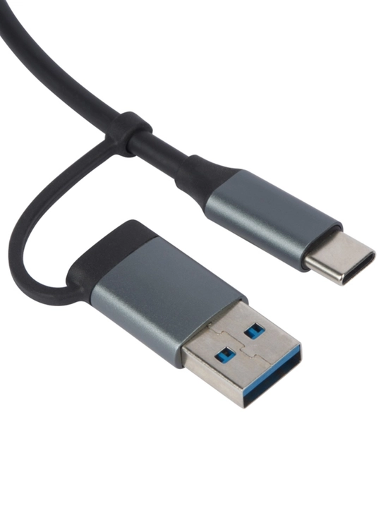 USB HUB 3.0 Type A+C 4 portli, USB hub adapteri