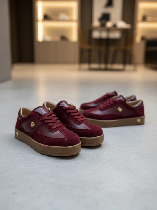 Chunky Gum Sole Street logotipi tushirilgan krossovkalar