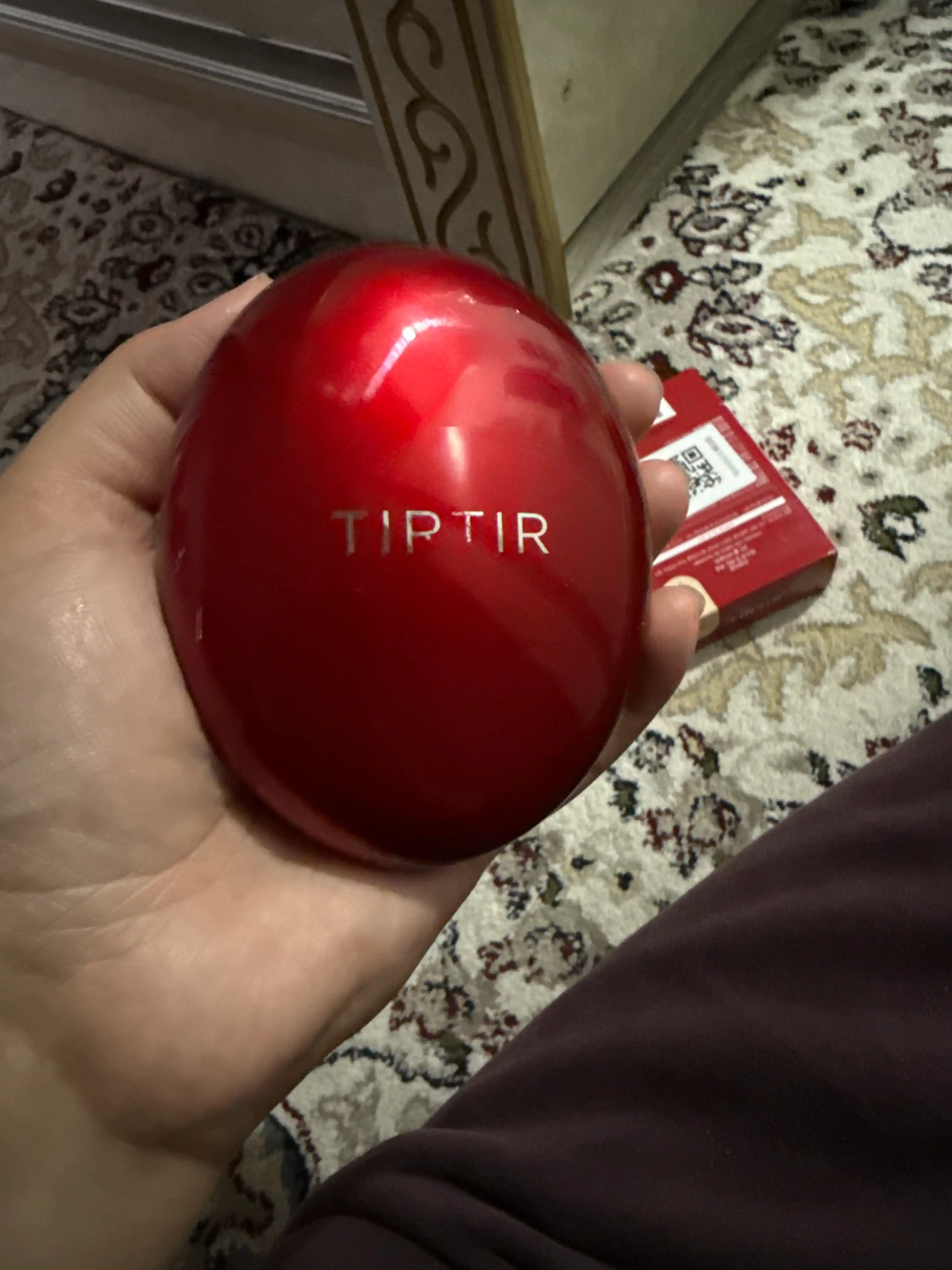 Кушон с полуматовым финишем TIRTIR Mask Fit Red Cushion SPF40 PA++, 18 г