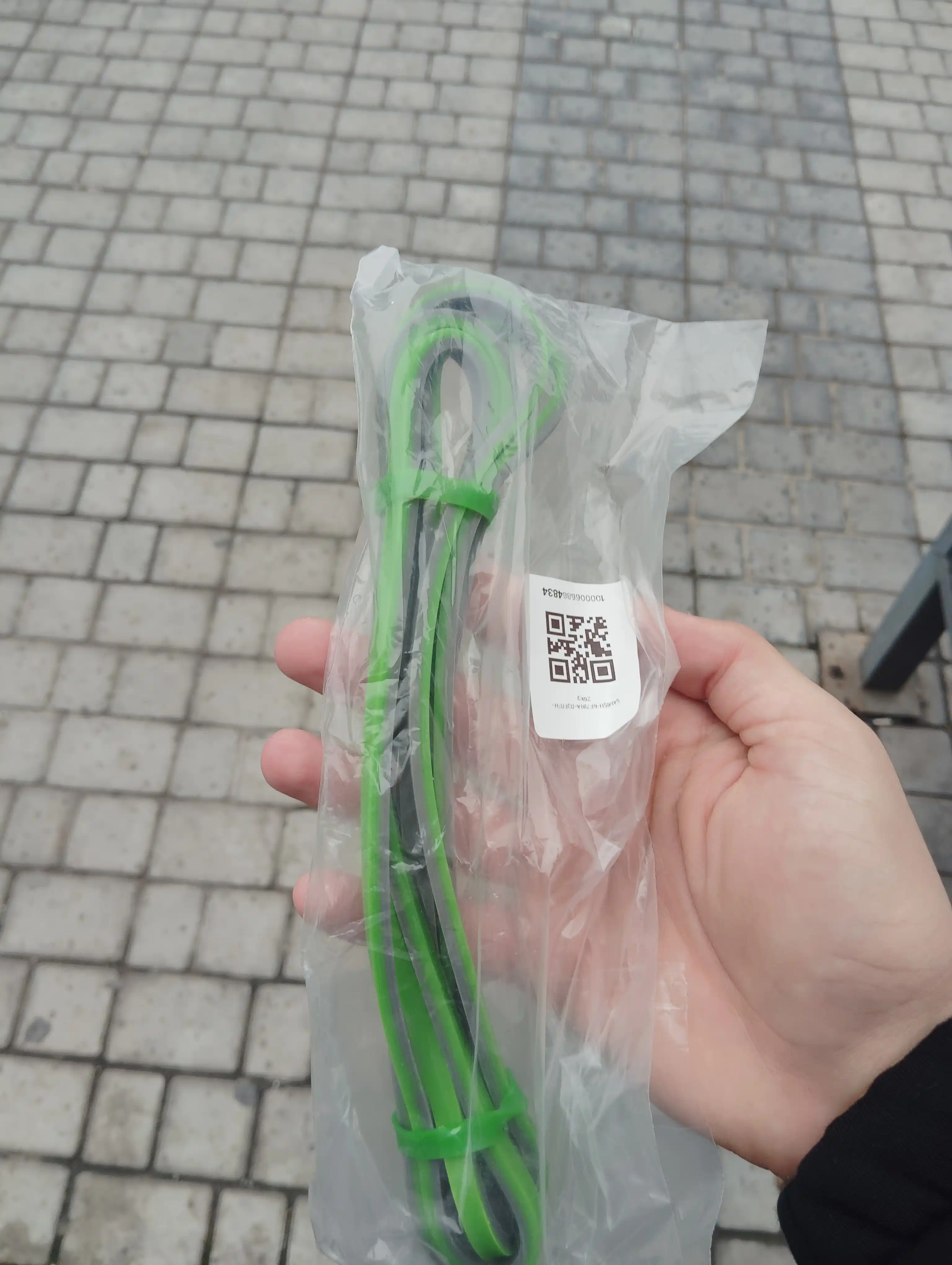 Fitnes uchun rezinka, lateksli, universal, mashqlar uchun, hajm 104 kg gacha, fitnes rezina