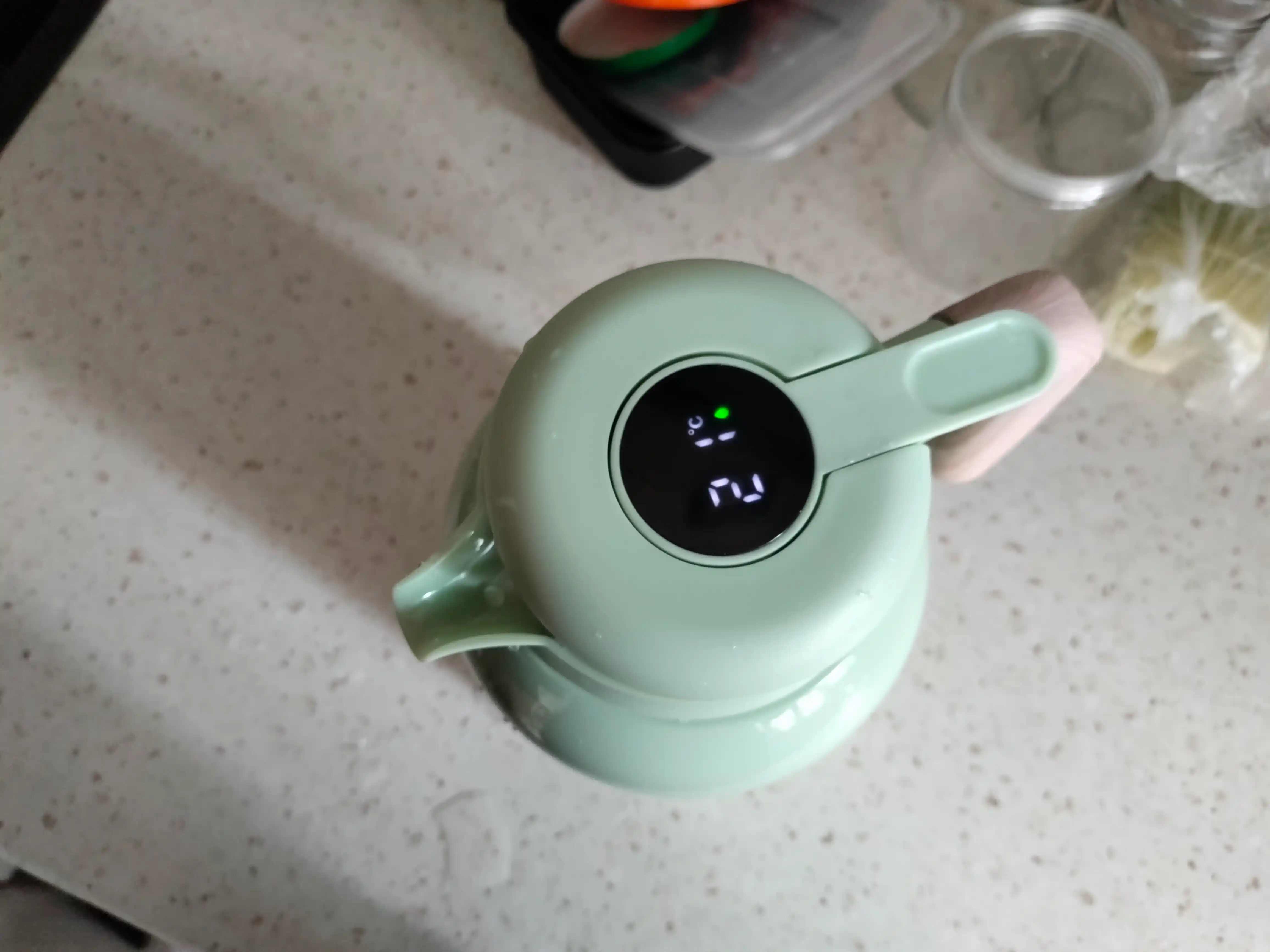 Vakuumli Termopot 2000 ml, Zanglamaydigan po‘lat, Issiq va sovuq uchun termos choynak