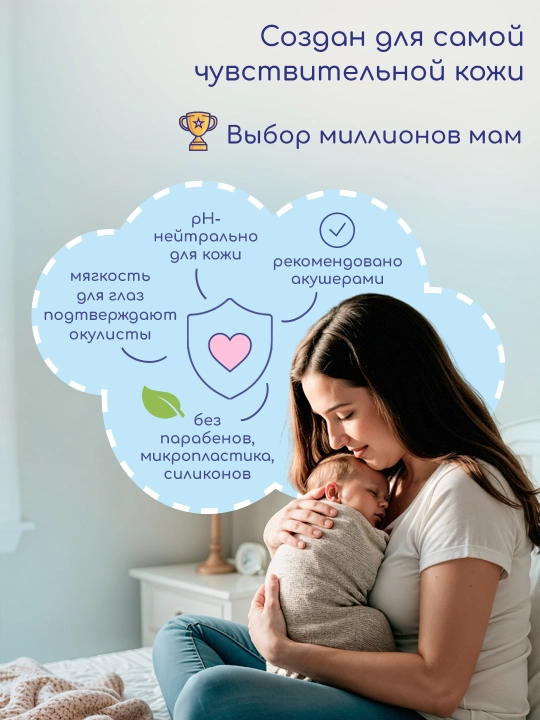 Шампунь для младенцев Bubchen, 200 мл