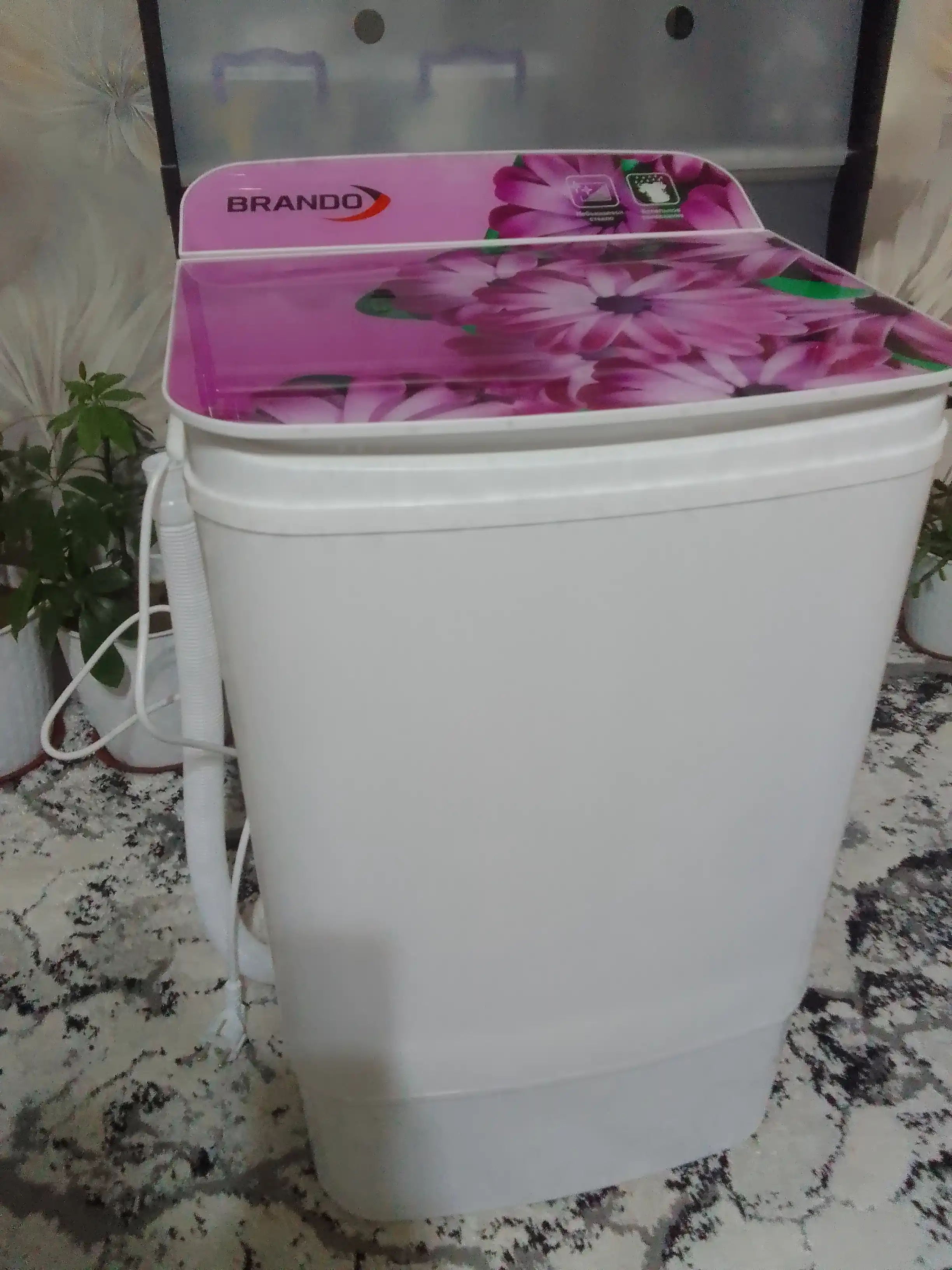 Brando yarim avtomat kir yuvish mashinasi 4-8-9-10-11 kg, metall quritgichli