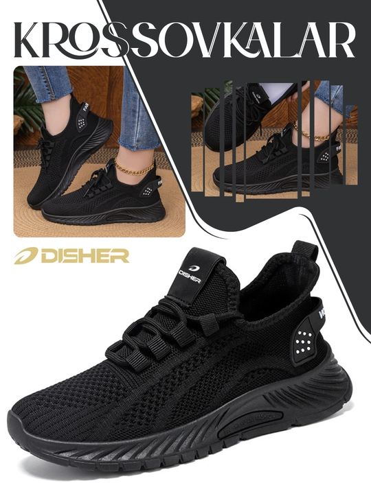 Ayollar krossovkalari DISHER FlexMotion