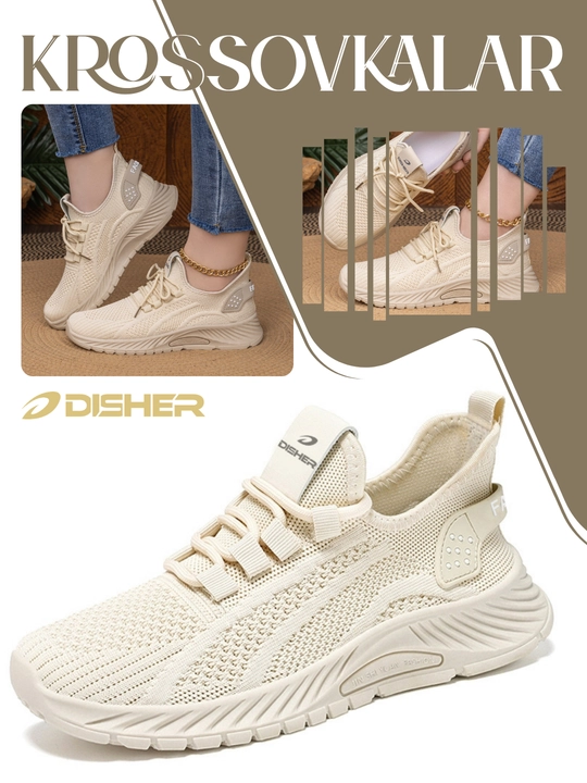 Ayollar krossovkalari DISHER FlexMotion