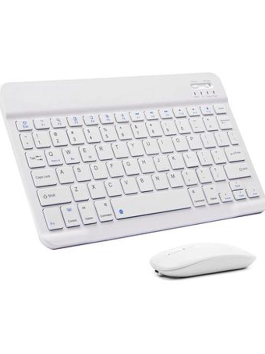 Ultra-yupqa simsiz Bluetooth klaviatura va sichqoncha to'plami KIT