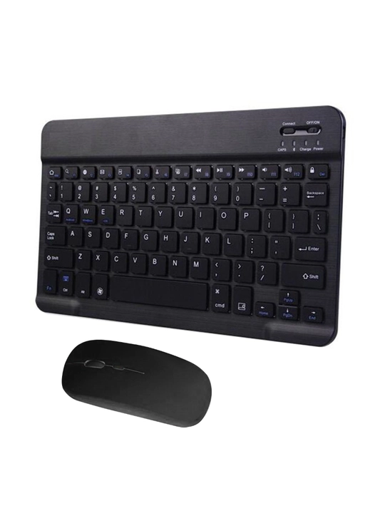 Ultra-yupqa simsiz Bluetooth klaviatura va sichqoncha to'plami KIT