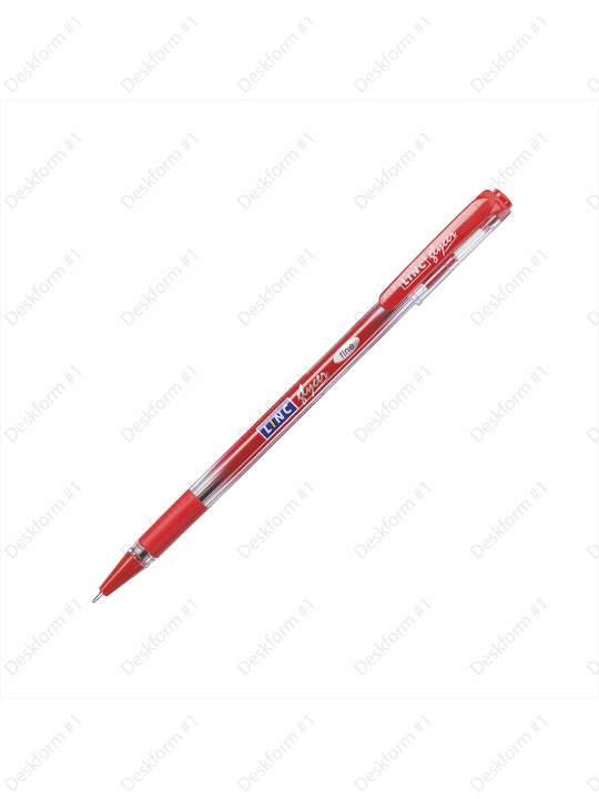 Ручка шариковая Glycer 0,7мм, сн/зл/кр/чр Linc, 1300RF-bl - 