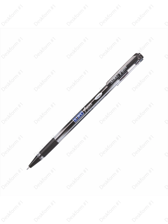 Ручка шариковая Glycer 0,7мм, сн/зл/кр/чр Linc, 1300RF-bl - 
