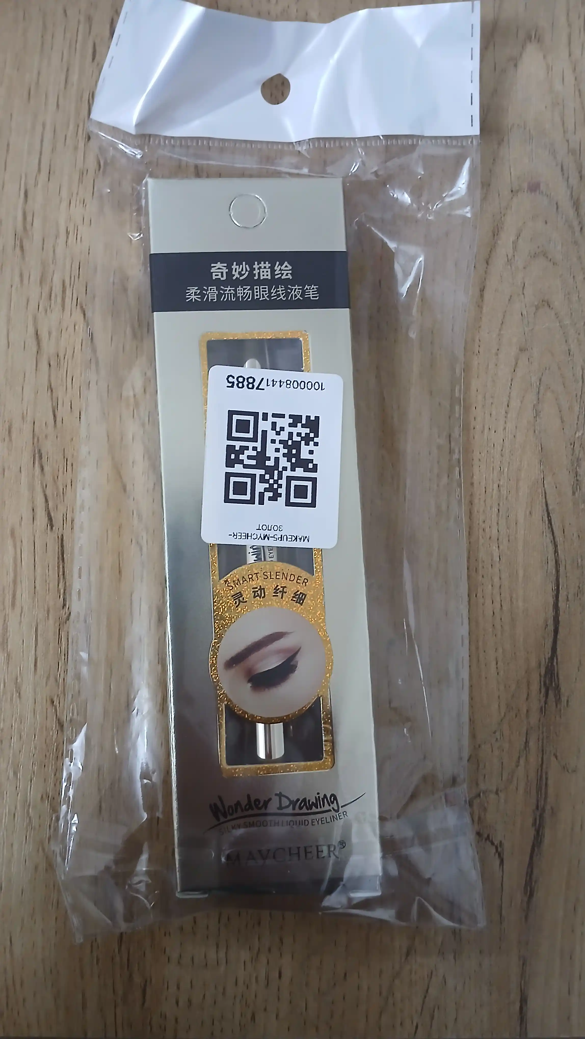 Подводка для глаз Maycheer, водостойкая, точная линия, черный eyeliner