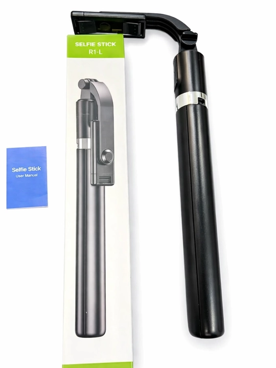 Selfie Stick R1-L 170 sm tripodli, Bluetooth pultli, 3 oyoqli shtativ