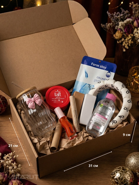 Ayollar uchun kosmetik sovg‘a to‘plami (Beauty Box), bayram sovg'asi, kompleks parvarish