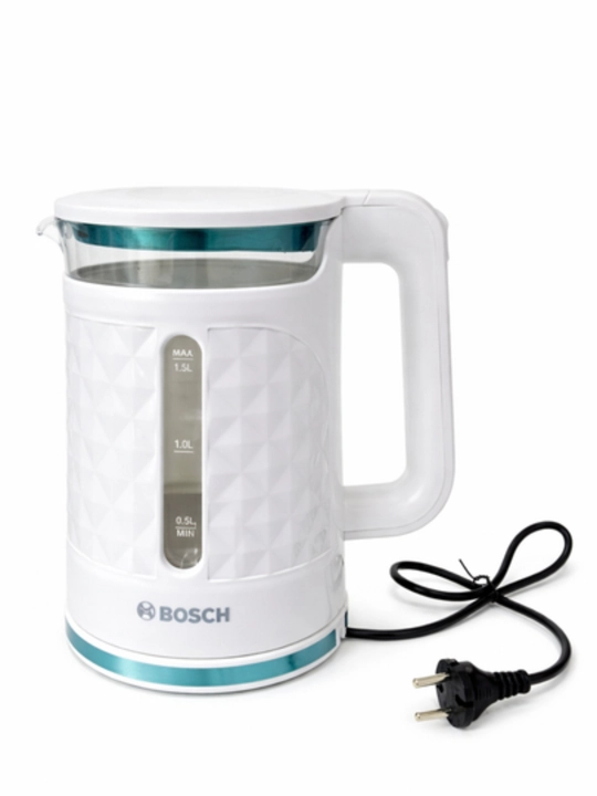 Электрический чайник BOSCH 2 L — LED подсветка, мощность 2000 Вт, немецкое качество