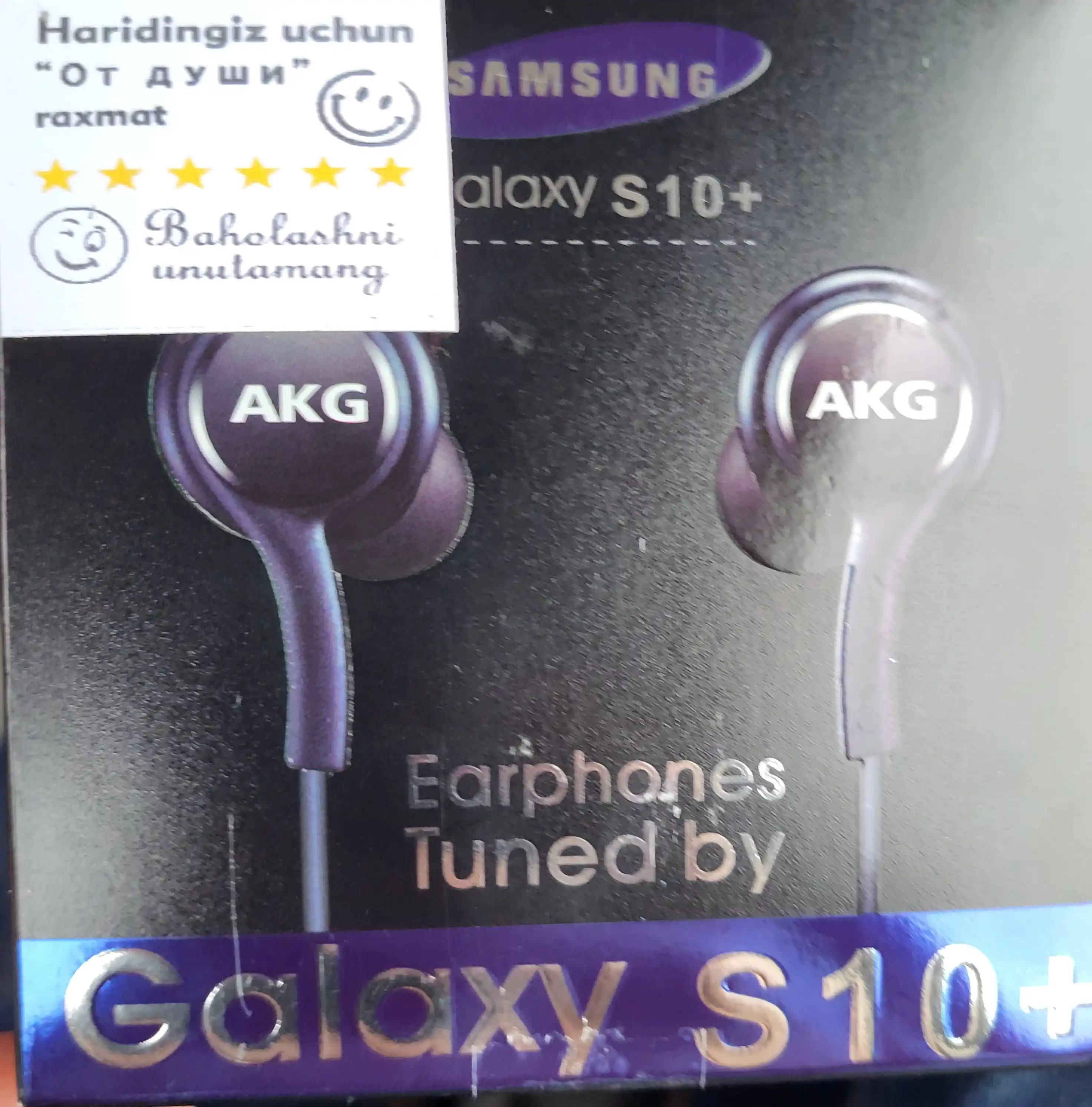 Samsung Type-C AKG quloqchinlari - kuchli ovoz va mikrofonga ega zamonaviy quloqchinlar