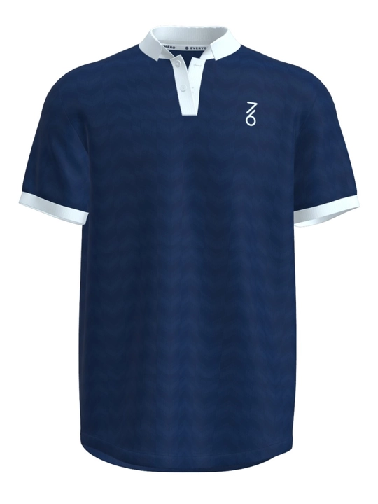 Erkaklar polosi 7/6 Andy Polo Navy Peony