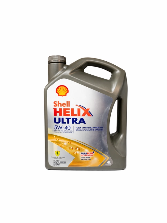 Motor moyi Shell Helix Ultra 10W-60 Racing, 4 litr to‘liq, sintetik