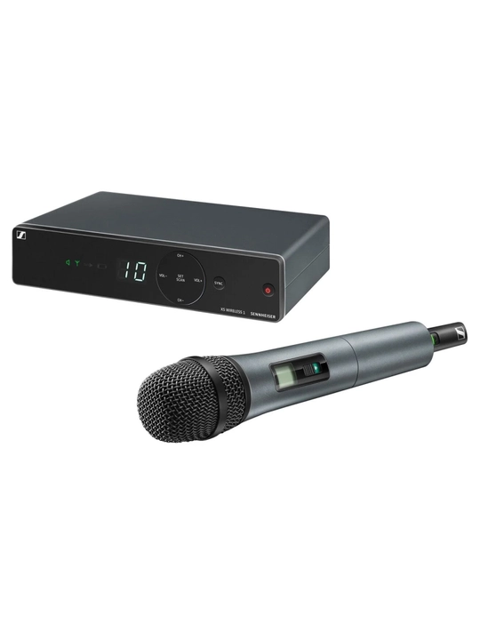 Беспроводная радиосистема Sennheiser XSW 1-825-B, с динамическим микрофоном - 