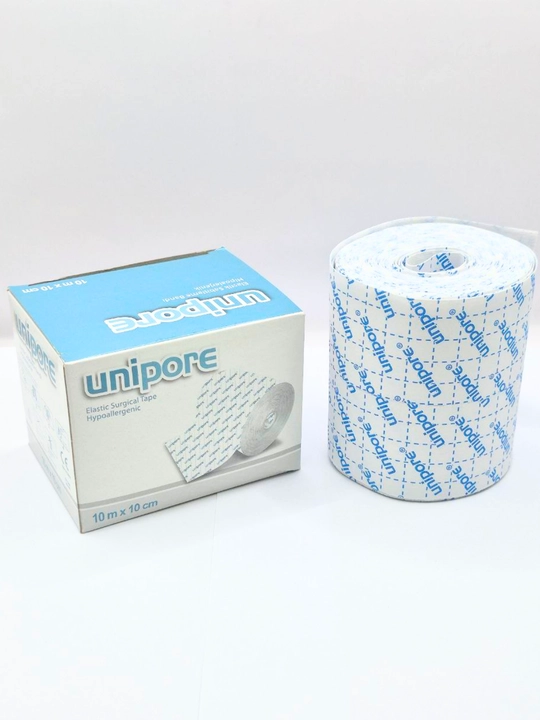 Unipore Elastic Surgical Tape 10m x 10cm – Gipoallergen jarrohlik lentalari - 