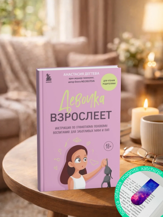 Devochka vzrosleyet. Instruktsiya po gramotnomu polovomu vospitaniyu dlya zabotlivykh mam i pap - 