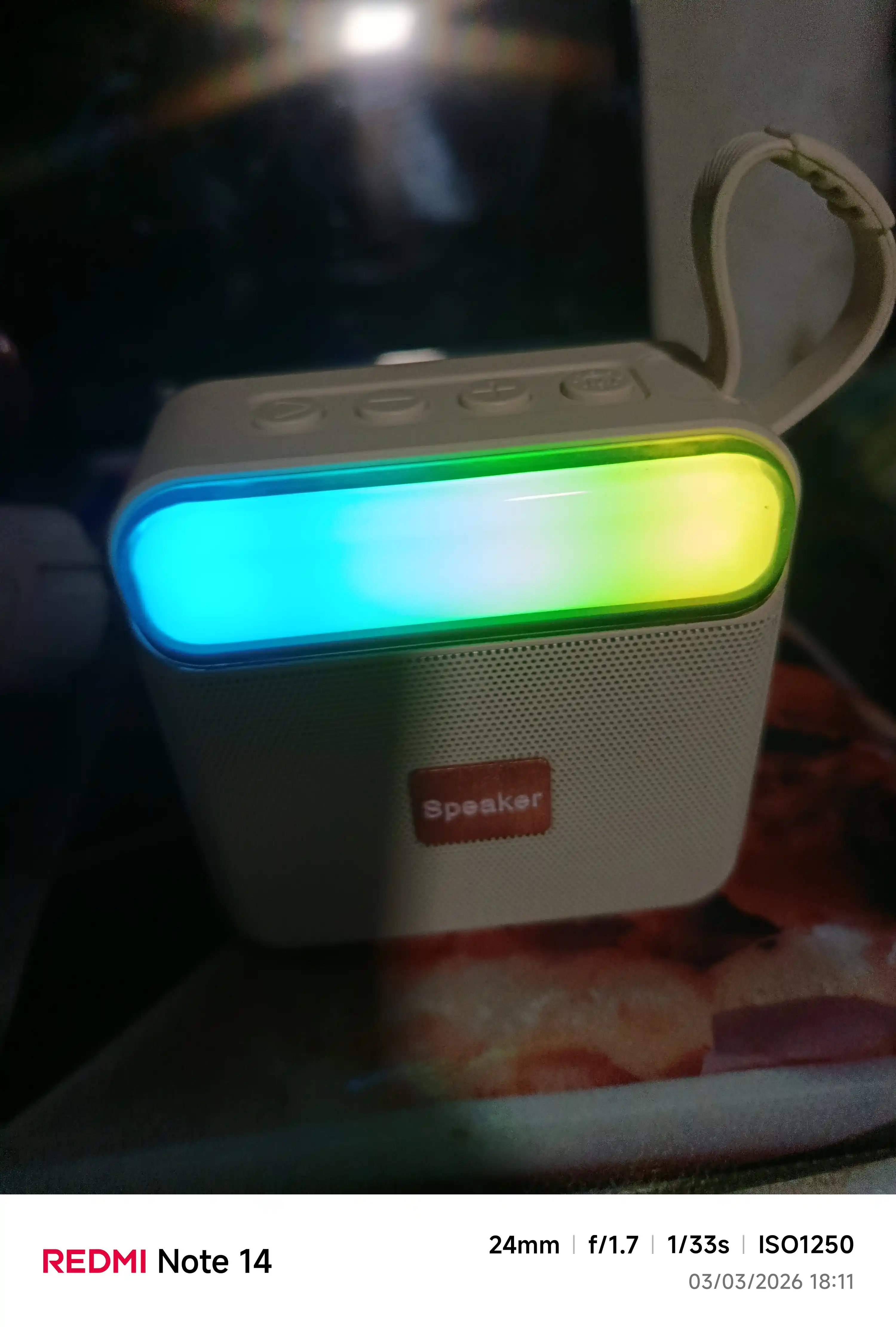 Bluetooth колонка BS06 с сабвуфером — портативная акустическая система HIFI