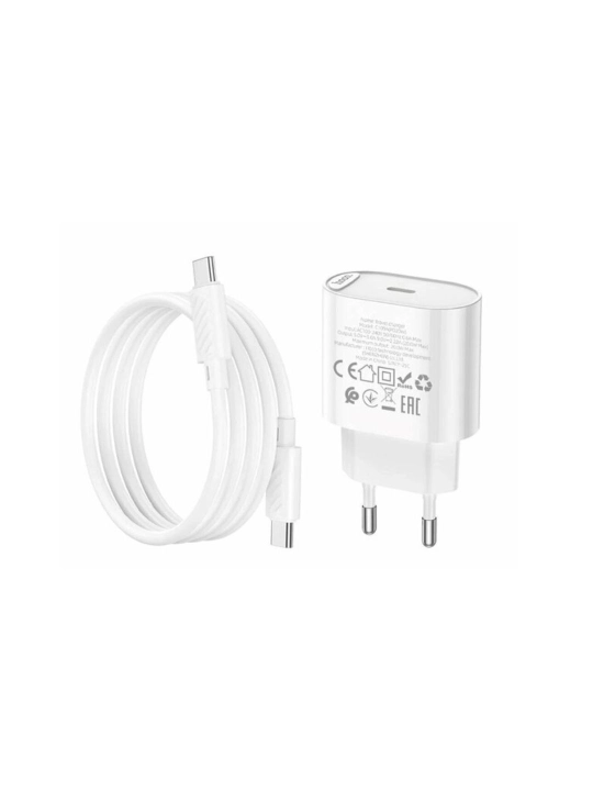 HOCO CS52A QC3.0 18w va 20W tezkor zaryadlovchi adapter + Micro-USB kabel