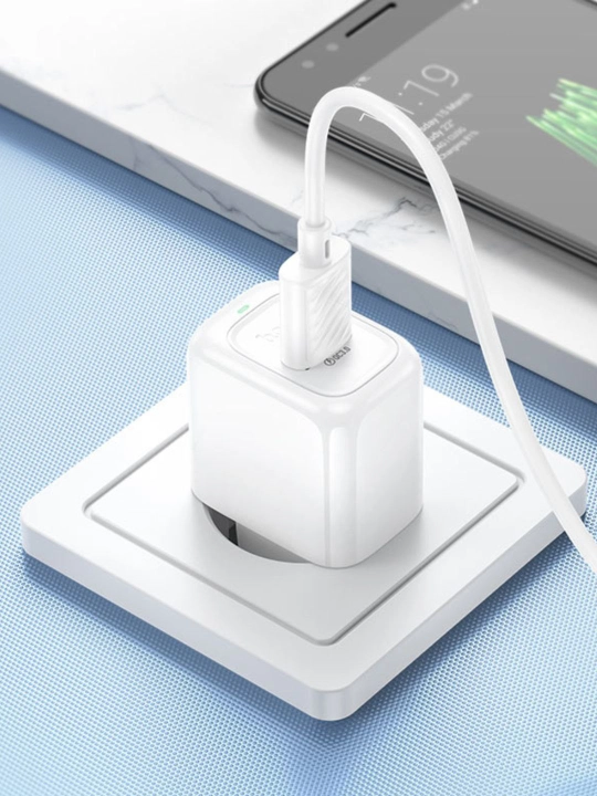HOCO CS52A QC3.0 18w va 20W tezkor zaryadlovchi adapter + Micro-USB kabel