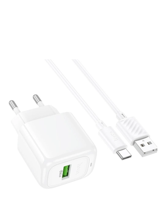 HOCO CS52A QC3.0 18w va 20W tezkor zaryadlovchi adapter + Micro-USB kabel