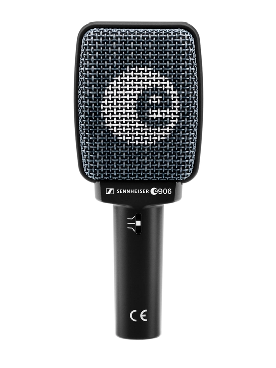 Elektr gitara va barabanlar uchun Sennheiser E 906 instrumental mikrofoni 