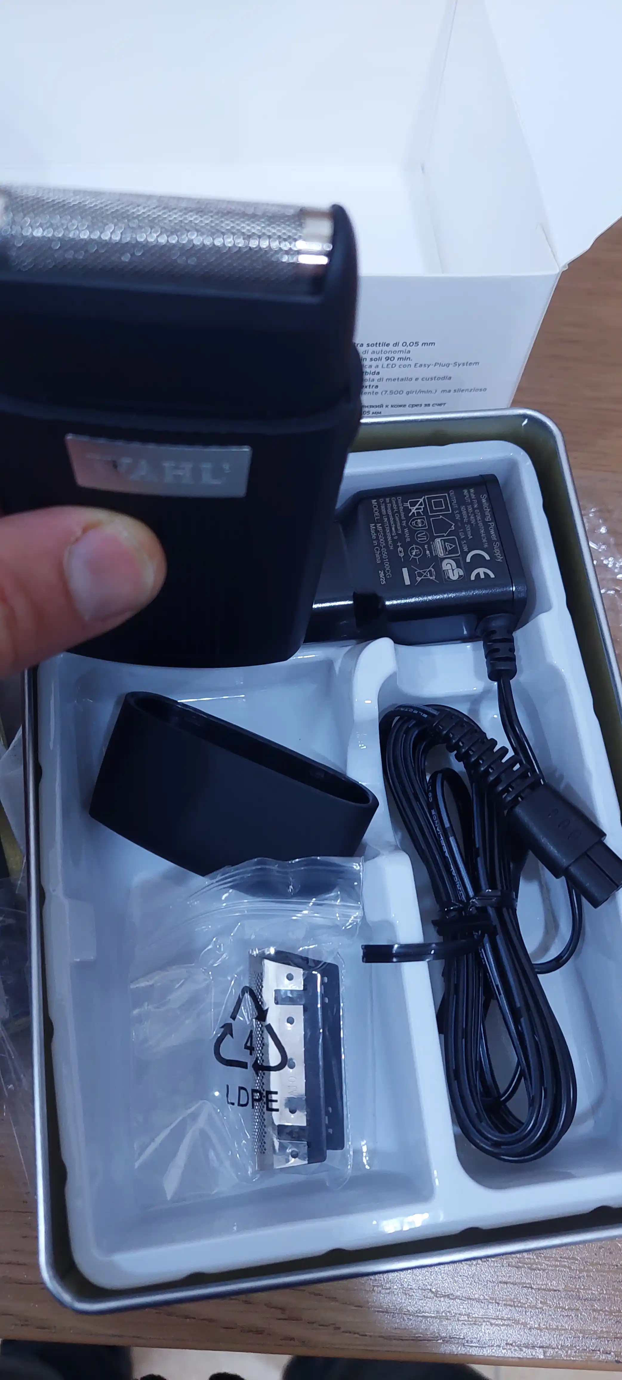 Профессиональная электро бритва Wahl Super Close Shaver